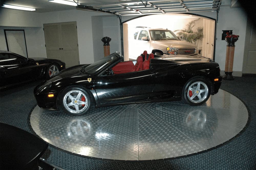 Luxury Garage Rotating Platform CA