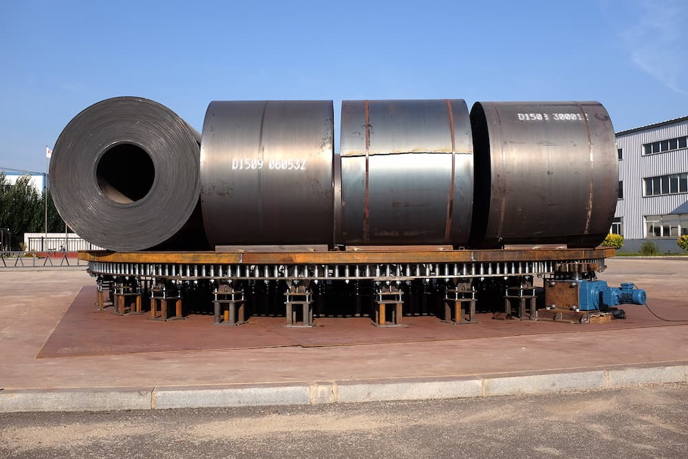 350-Ton Ultra-Heavy Duty Industrial Turntable Calgon Carbon
