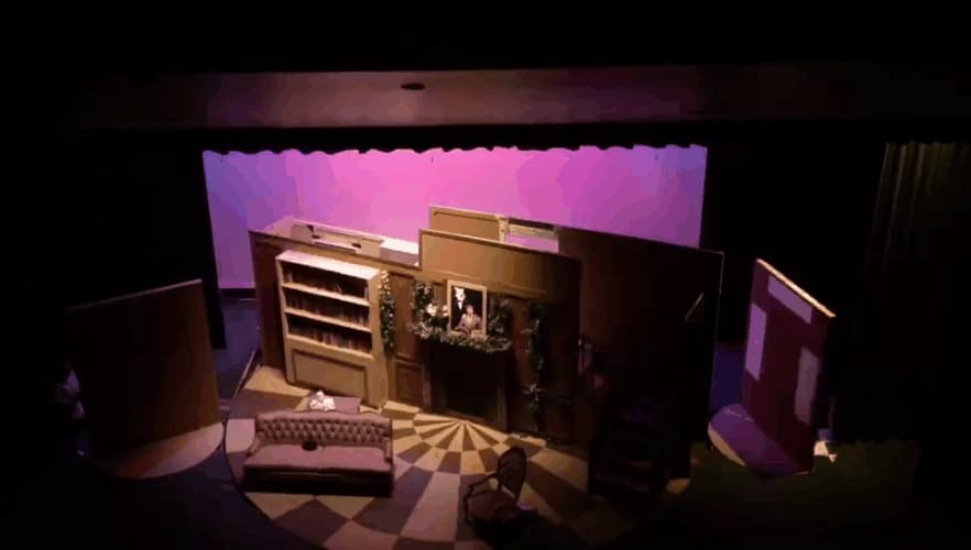 Theatrical Revolving Stage Transformation System