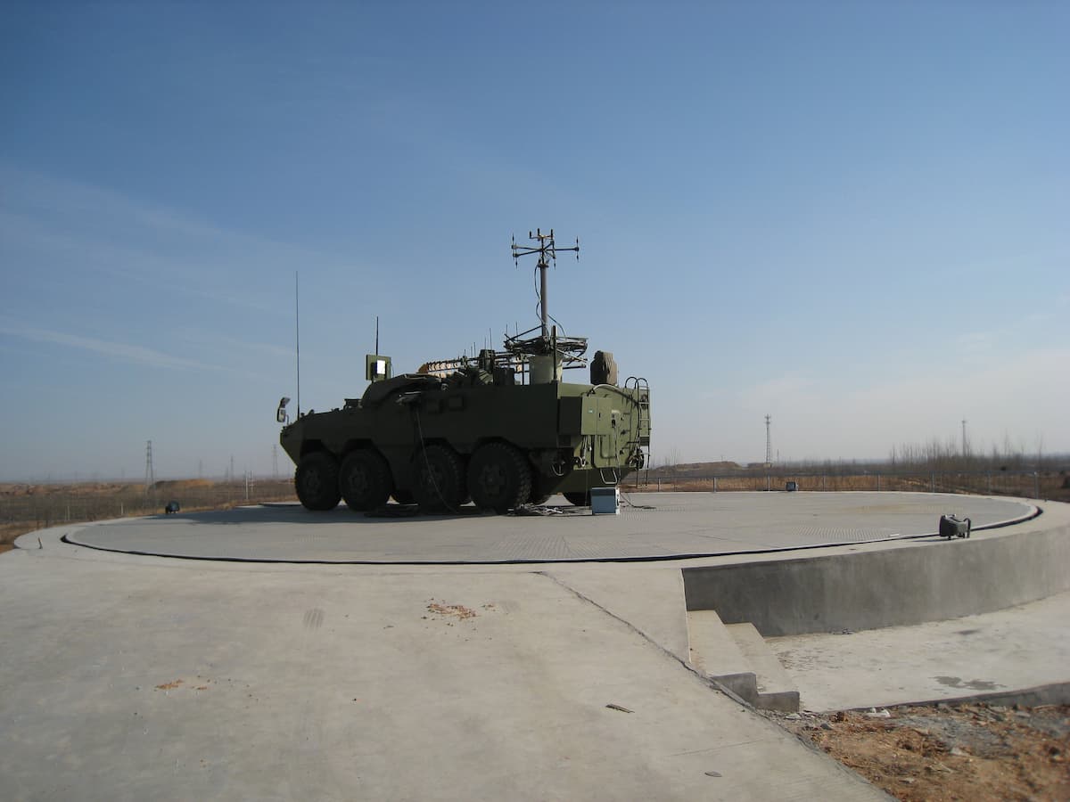 15-Meter Military Radar Antenna Measurement Turntable deployed at the 54th Research Institute CETC
