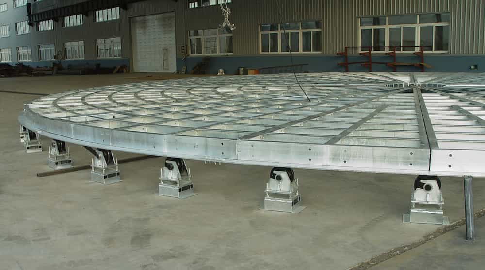 Weizhong Heavy-Duty truck turntable and HGV turntable structural steel framework