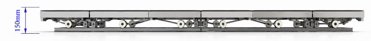 Weizhong 150mm Ultra-Thin Profile Engineering Clearance