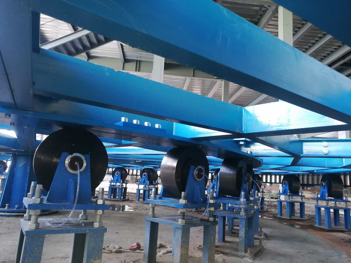 Beveled Support Wheels and Reinforced Structural Frame