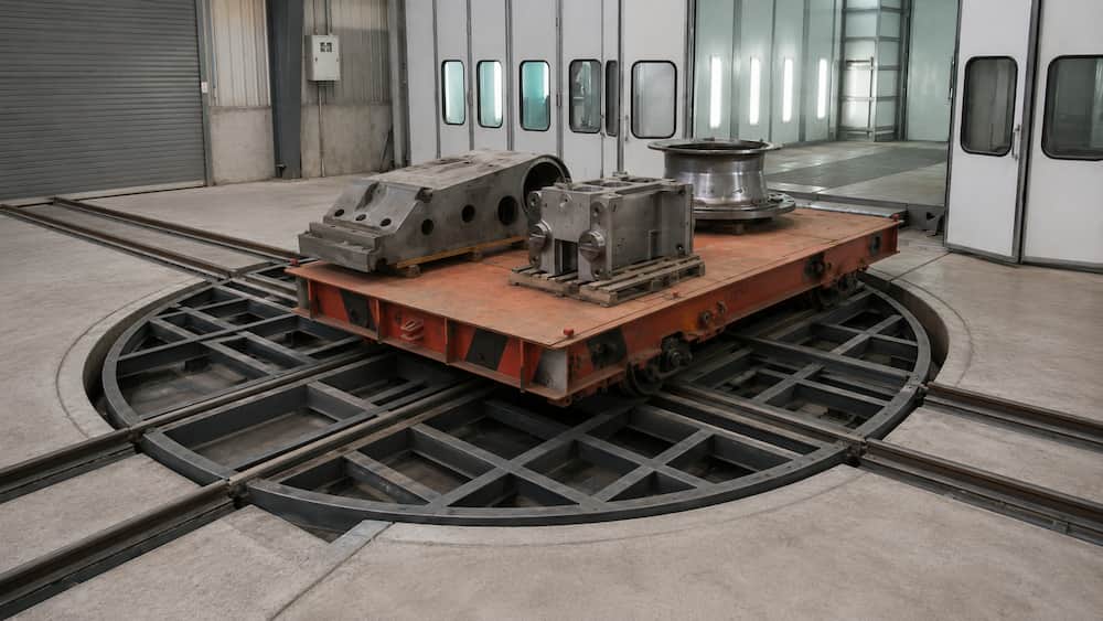 Heavy-Duty Rail Turntable Hero Overview