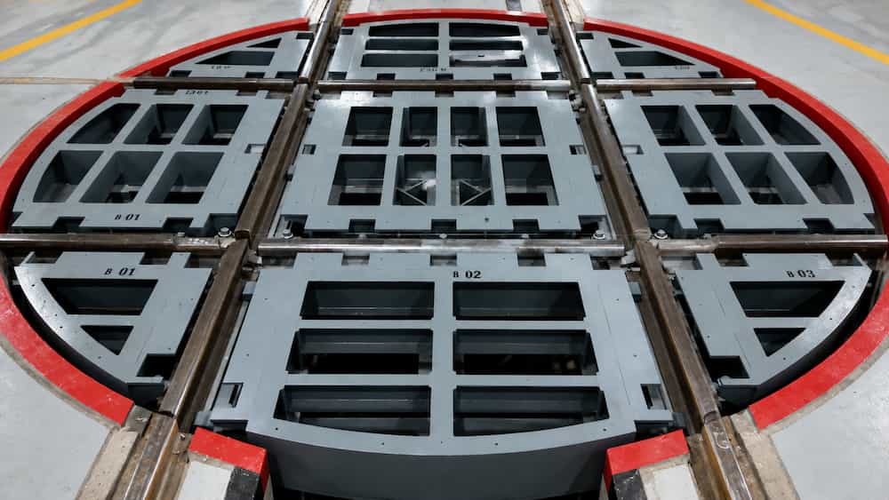 Rail-to-Rail Alignment Detail Close-up